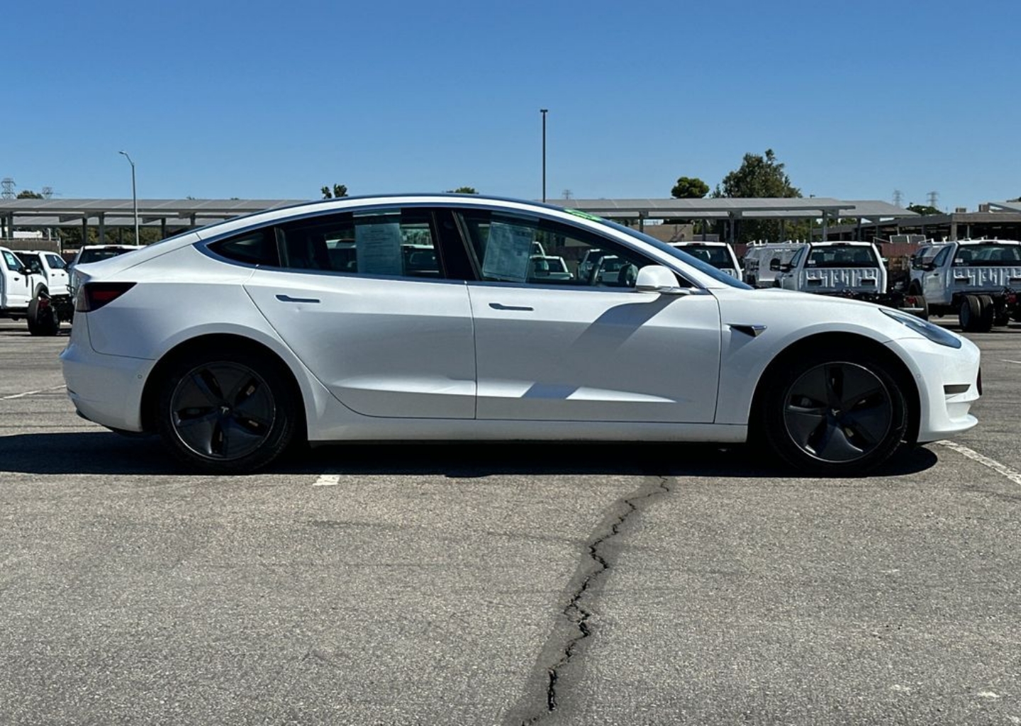 Used 2020 Tesla Model 3 Base with VIN 5YJ3E1EA0LF807534 for sale in Bakersfield, CA